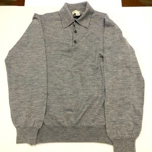 John W Nordstrom Gray Wool Sweater